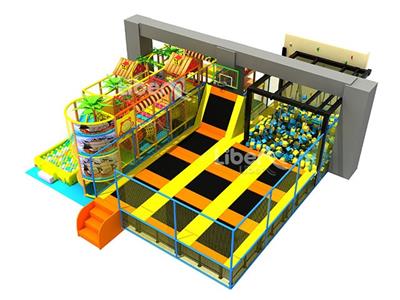 Kids Indoor Play Center with Trampoline Park